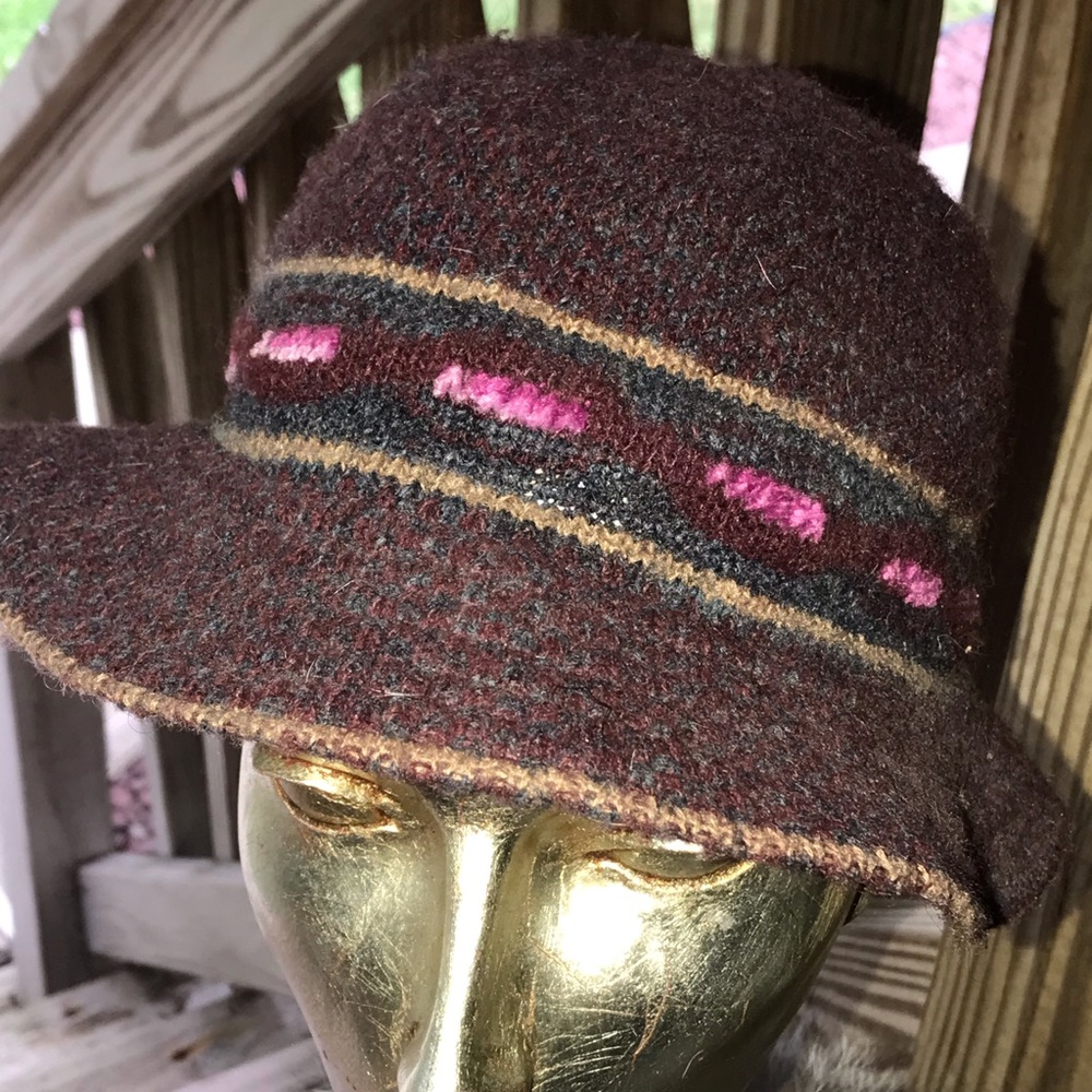 Vintage Maison de Bonneterie Cloche Wool hat